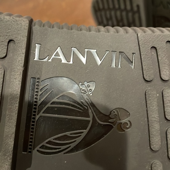 LANVIN Women's Arpege Chelsea Boot Size 36 (US 5) In Black - Picture 9 of 11